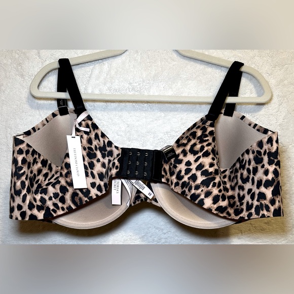 NWT Victoria’s Secret Freedom Cloud cheetah print bra plus size soft modern 44D - Picture 2 of 8